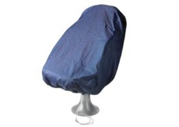 Beschermhoes donker blauw voor Vetus stuurstoel