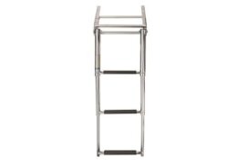 Telescopische cassette ladder 3 treden voor dekmontage.