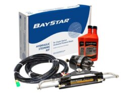 Baystar hydraulische kit 40 - 150 pk met luxe slangenset