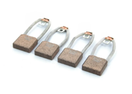 Koolborstelset (4x) voor Vetus BOW7512 (t/m 2006)