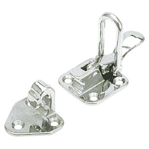 Anti-rammelsluiting verchroomd 75mm