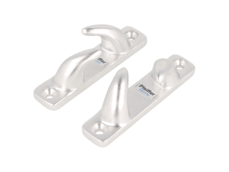 Boegklampen aluminium 146mm