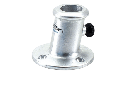 Vlaggenstok houder 16 mm aluminium met schroef