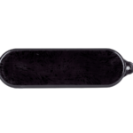 Flatfender 45 x 12 x 6cm, zwart