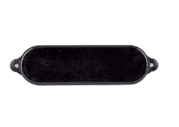 Flatfender 45 x 12 x 6cm, zwart