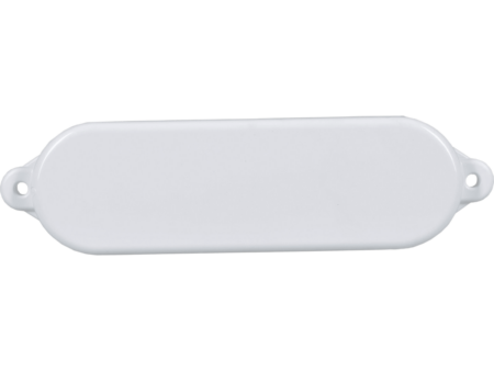 Flatfender 45 x 12 x 6cm, wit
