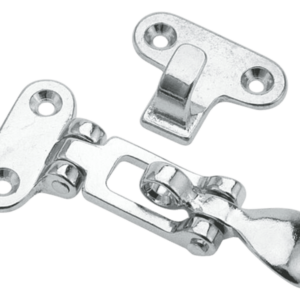 Anti-rammelsluiting verchroomd 100mm