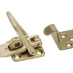 Luikoverval hoek messing