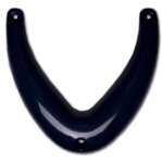 Boegfender 33 x 35cm diep donkerblauw