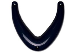 Boegfender 33 x 35cm diep donkerblauw