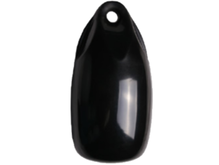 Fender druppel Ø18 x 36 cm, zwart