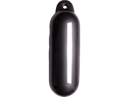 Dropfender Ø12 x 45 cm, antraciet - 0515
