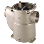 Koelwaterfilter vernikkeld brons zijaansluiting 5700 L/u
