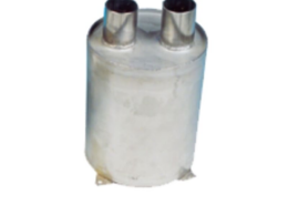 Waterlock RVS304 verticaal voor slang 45 mm