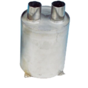 Waterlock RVS304 verticaal voor slang 45 mm