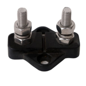 Vermogensklem 6 mm dubbel