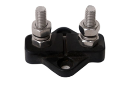 Vermogensklem 10 mm dubbel