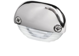 Hella Easy fit step lamp wit met rvs kap