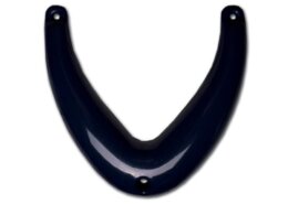 Boegfender 33 x 35cm diep donkerblauw