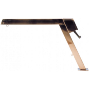 RVS 316 davit met vaste arm 300 kg - prijs per stuk