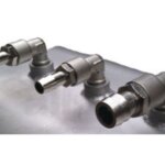 RVS verticale brandstoftank 21 ltr