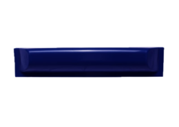 Steigerfender recht 60 x 500 mm, blauw
