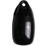 Fender druppel Ø18 x 36 cm, zwart