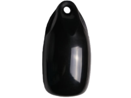 Fender druppel Ø18 x 36 cm, zwart