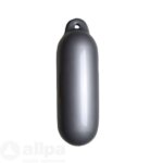 Dropfender Ø12 x 45 cm, zilver - 9059641