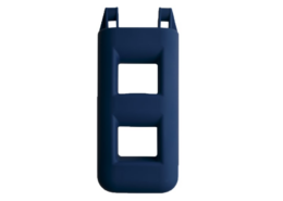 Trapfender 2 treden 25x12x55 cm navy