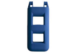Trapfender 2 treden 25x12x55 cm blauw