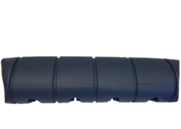 Steigerfender hoek 100x19x19 cm, navy