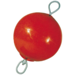 Ankerboei met stang 400 x 750 mm, rood