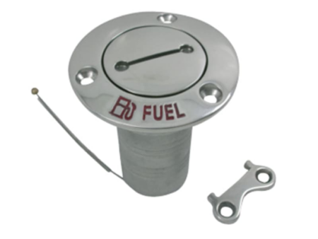 Dekvuldop FUEL 38 mm, RVS