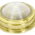 Kajuitlamp messing, 110 mm