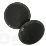 Waterbestendige luidsprekerset 60 watt, zwart