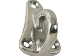 RVS Fenderhaak, A=33mm, B=29mm, C=21mm (per paar) (max. lijn Ø10mm)