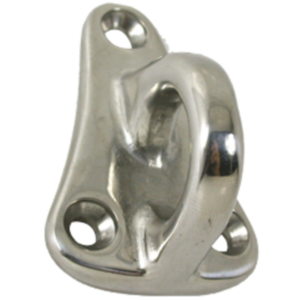 RVS Fenderhaak, A=33mm, B=29mm, C=21mm (per paar) (max. lijn Ø10mm)