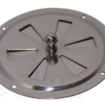 RVS 304 ventilatierooster rond 102 mm