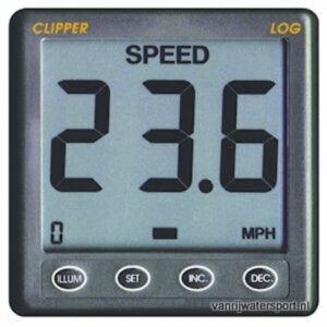 NASA Clipper Log en Snelheidsmeter