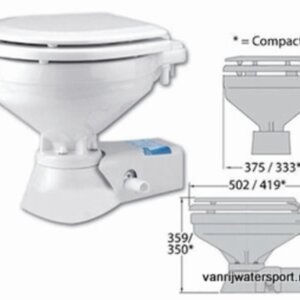 Service kit Jabsco Quiet Flush elektrisch toilet