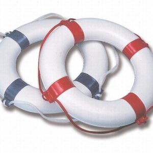 Reddingsboei rond 550 x 300 mm rood