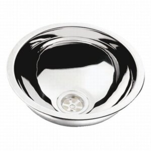 Ronde roestvaststalen kom 260 mm