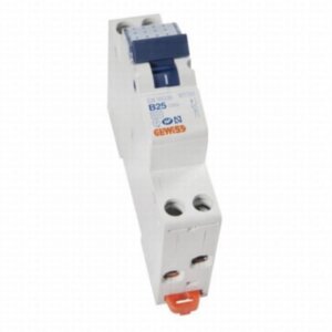 Installatie automaat 25A 1P+n
