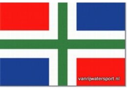 Provincievlag Groningen 20 x 30 cm