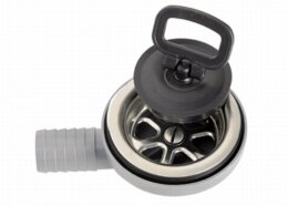 Afvoer voor wasbak haaks 25 mm