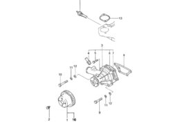 Circulatiepomp Vetus STM2677 voor M3.10 - M3.14