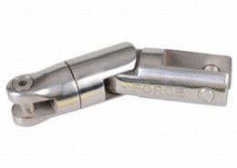 Ankerconnector RVS 316 met dubbele wartel, 8 mm ketting