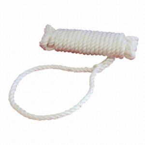 Landvast 10 mm - 10 meter wit