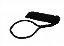 Landvast 10 mm - 10 meter zwart
